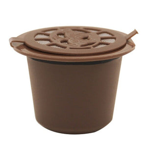 3 PCS Refillable Reusable Nespresso Coffee Capsule With 1PC Plastic Spoon Filter Pod Coffee Capsule Coffeeware Gift 20ML